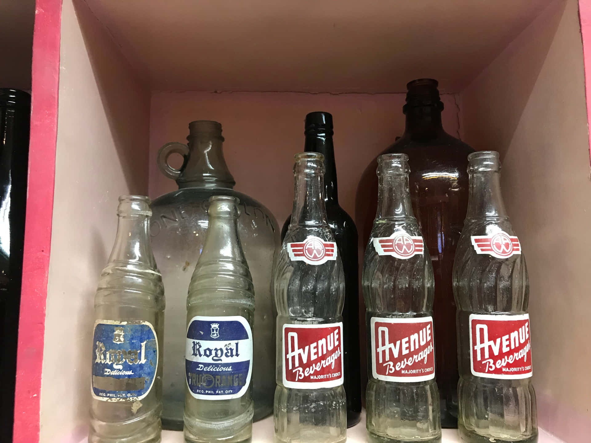 “An Array of Antique Bottles”