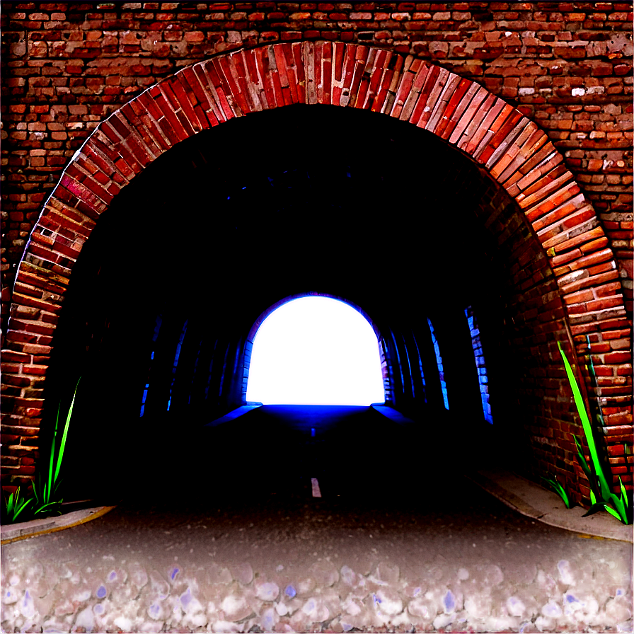 Old Brick Tunnel Png Dct61 PNG