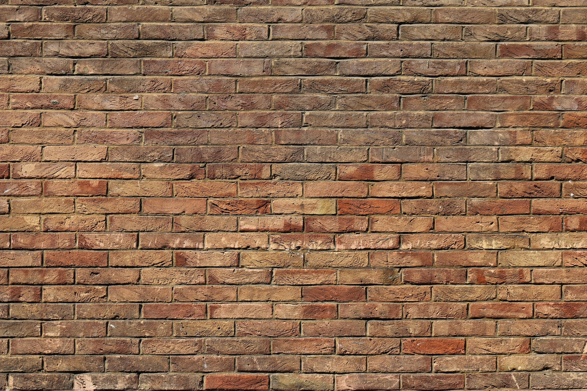 Old Brown Brick Wall Background