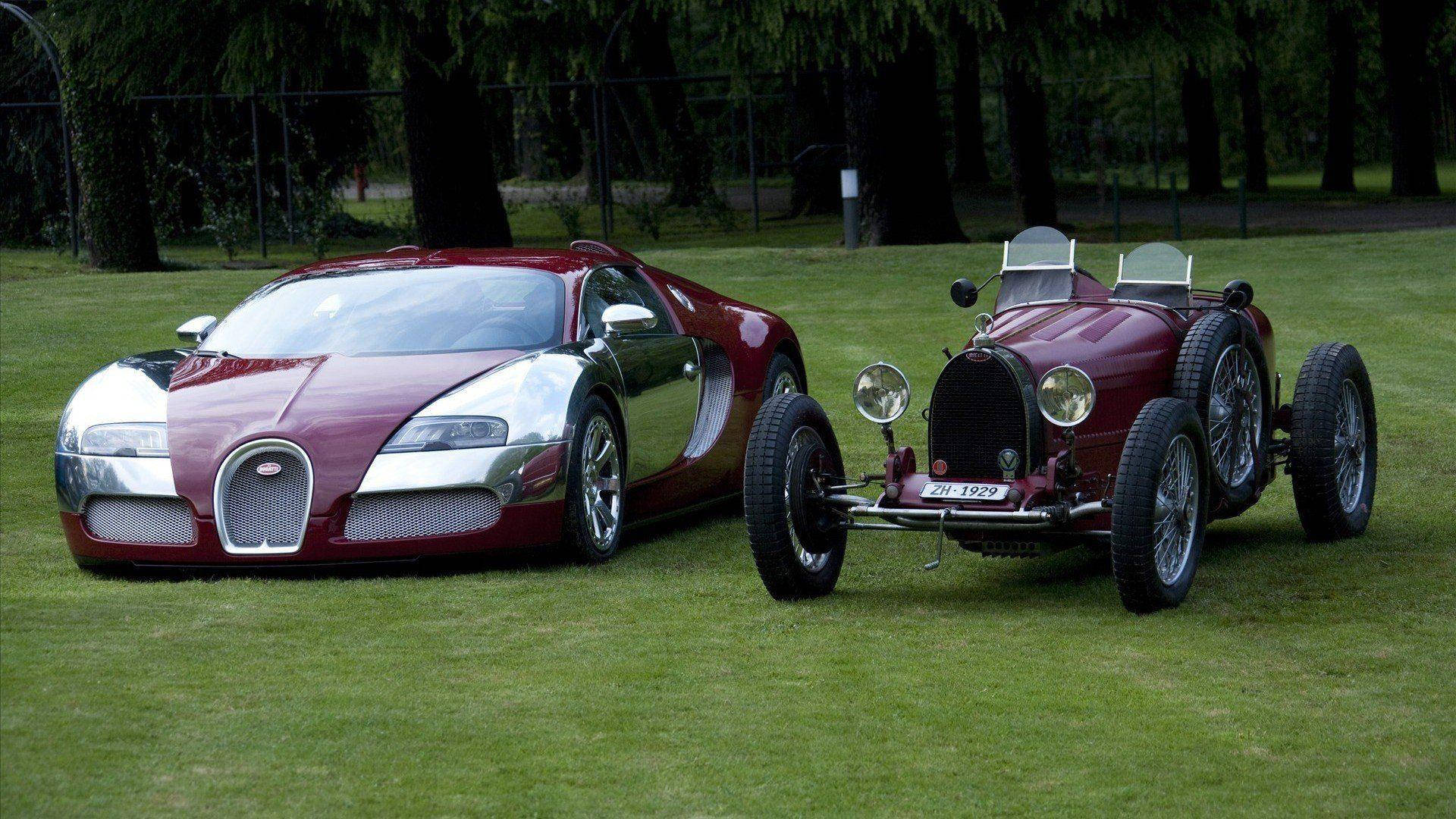 Vintagebugatti - L'apice Del Design Automobilistico Classico Sfondo