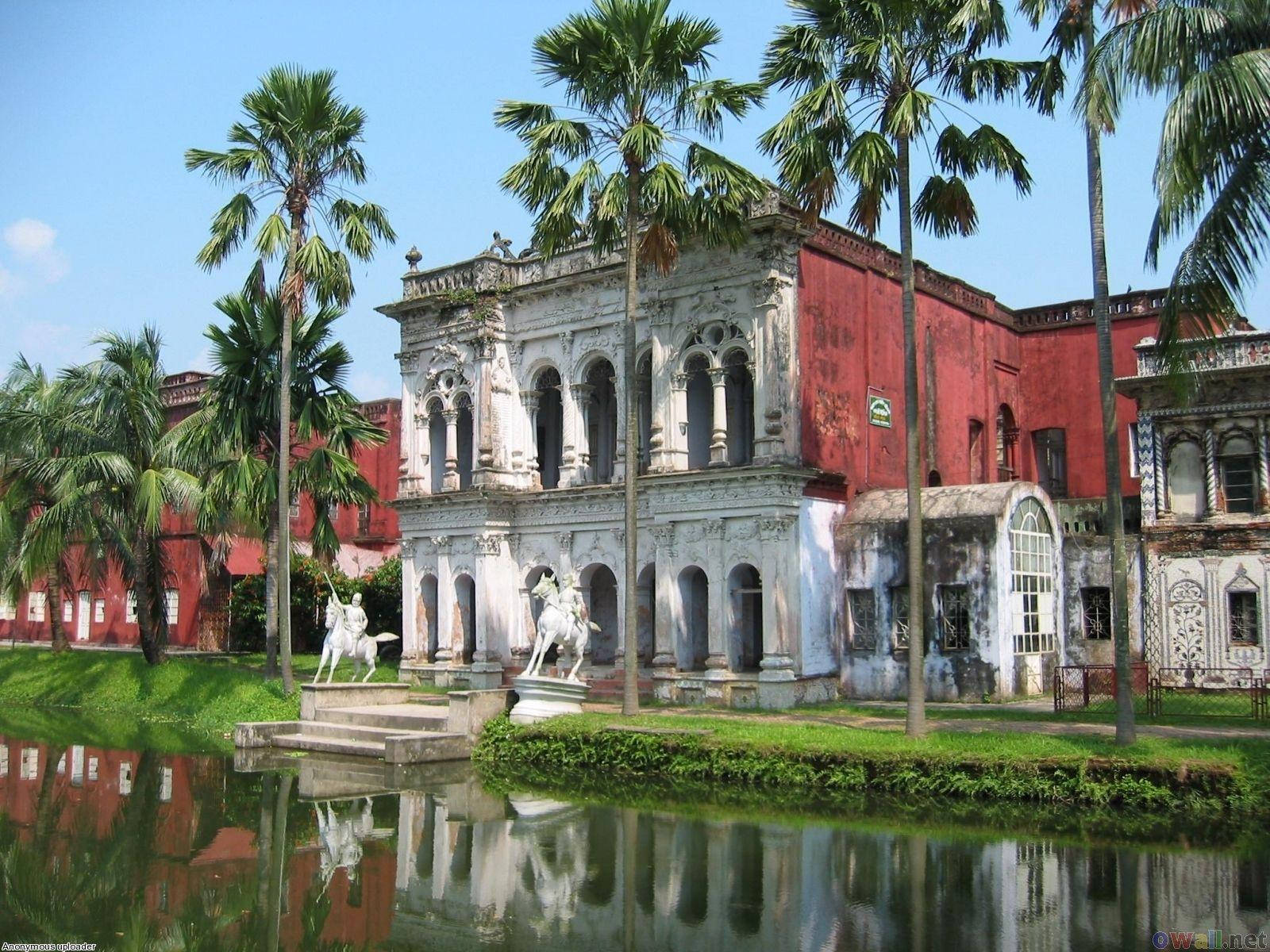 Museo Dei Vecchi Mestieri A Dhaka Sfondo