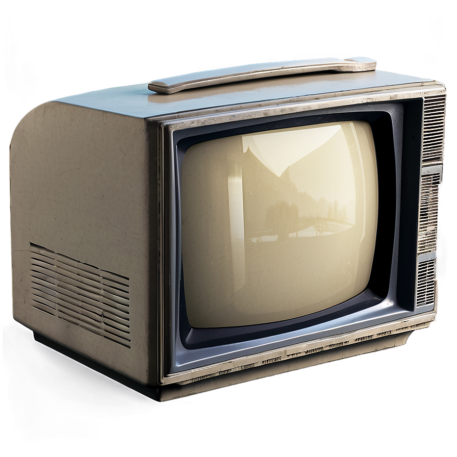 Old Crt Television Png 2 PNG