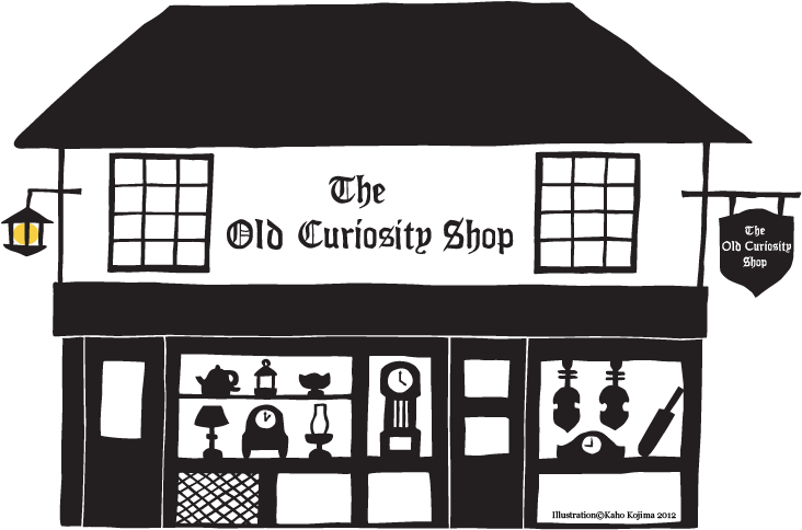 Old Curiosity Shop Illustration PNG