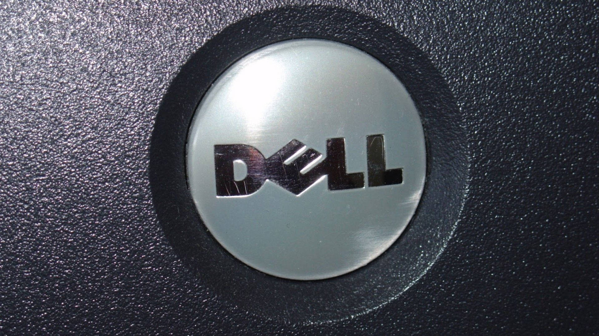 Caption: Vintage Dell Logo Wallpaper
