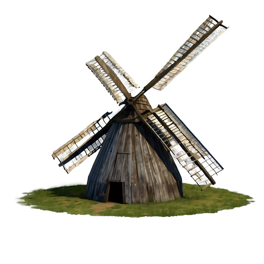 Old Farm Windmill Png Bet72 PNG