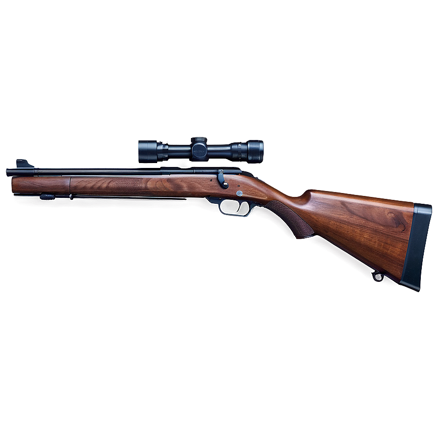 Old Fashioned Hunting Rifle Png 06132024 PNG