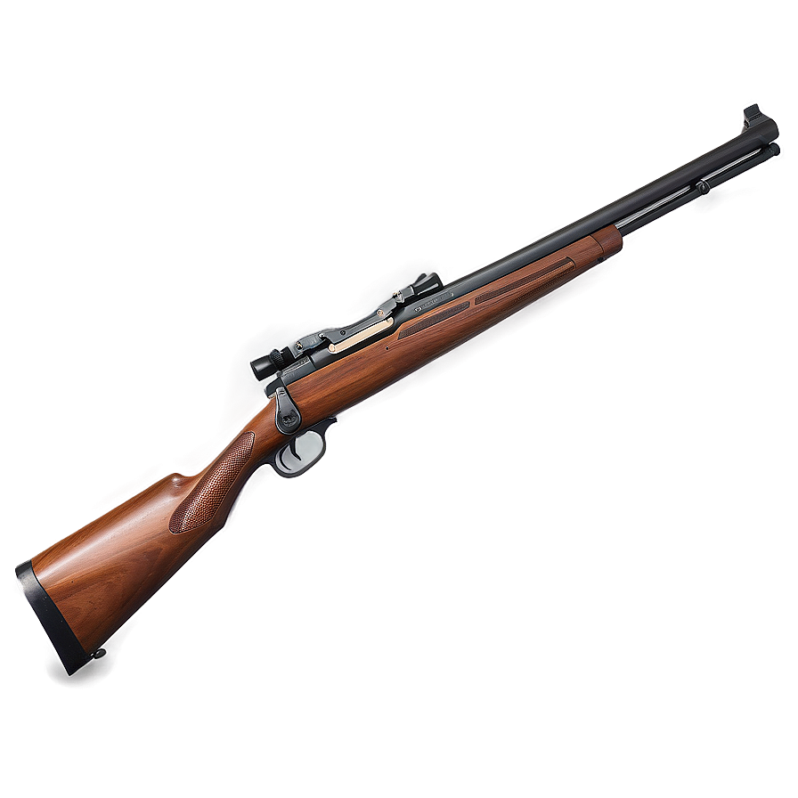 Old Fashioned Hunting Rifle Png Sgl35 PNG