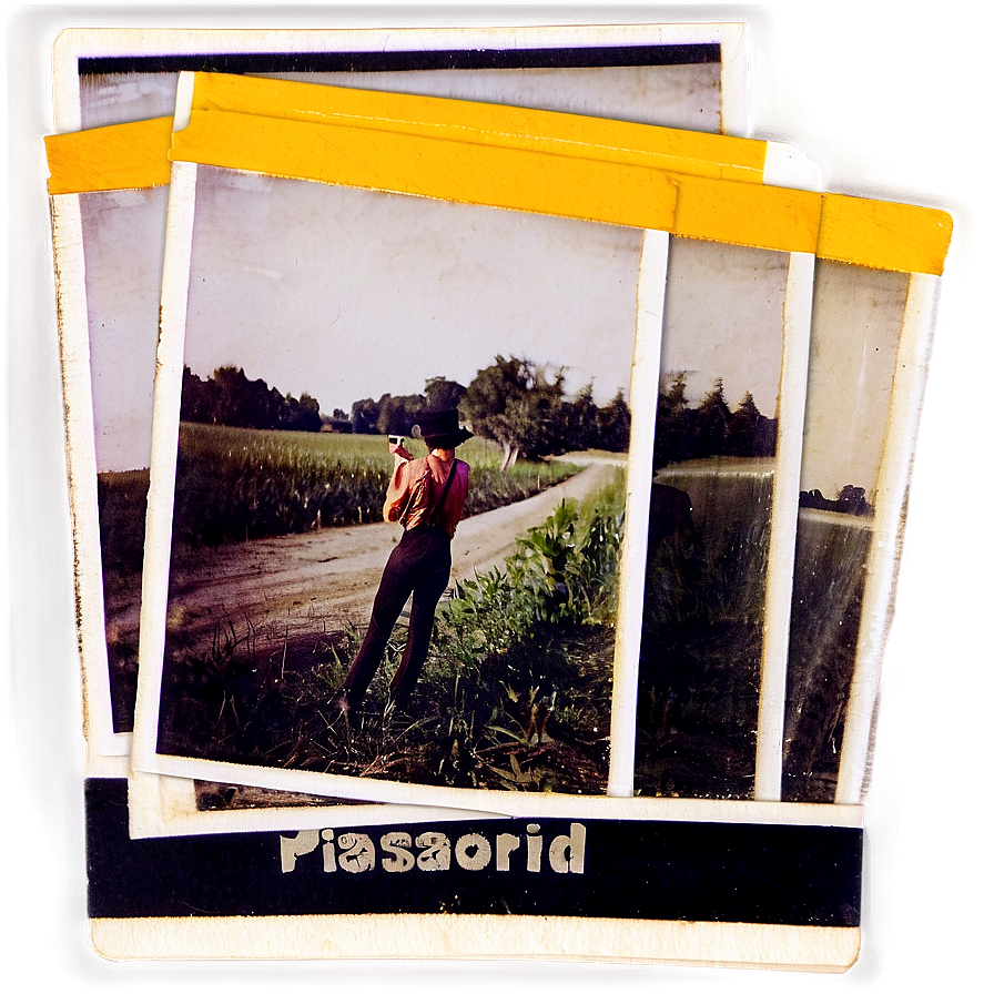 Old Fashioned Polaroid Png Qlf PNG