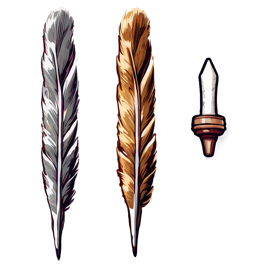 Old-fashioned Quill Png Fdt30 PNG