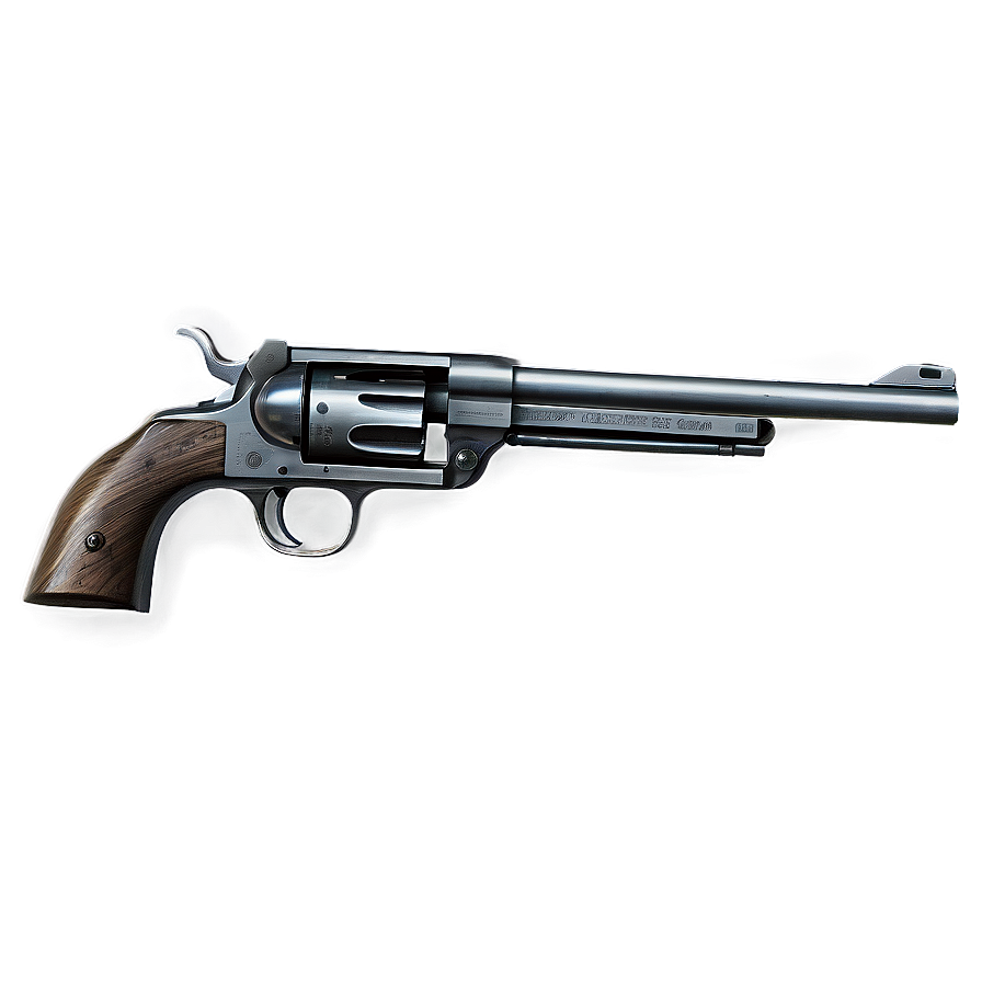 Old-fashioned Revolver Png 05242024 PNG