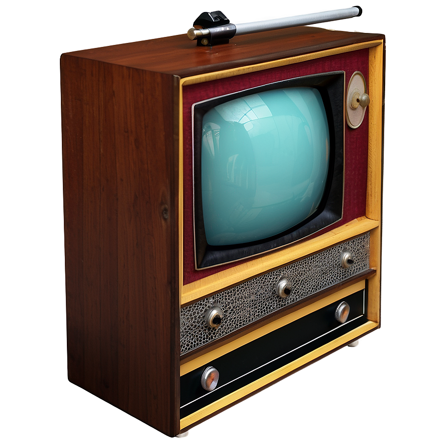 Download Old Fashioned Television Png 41