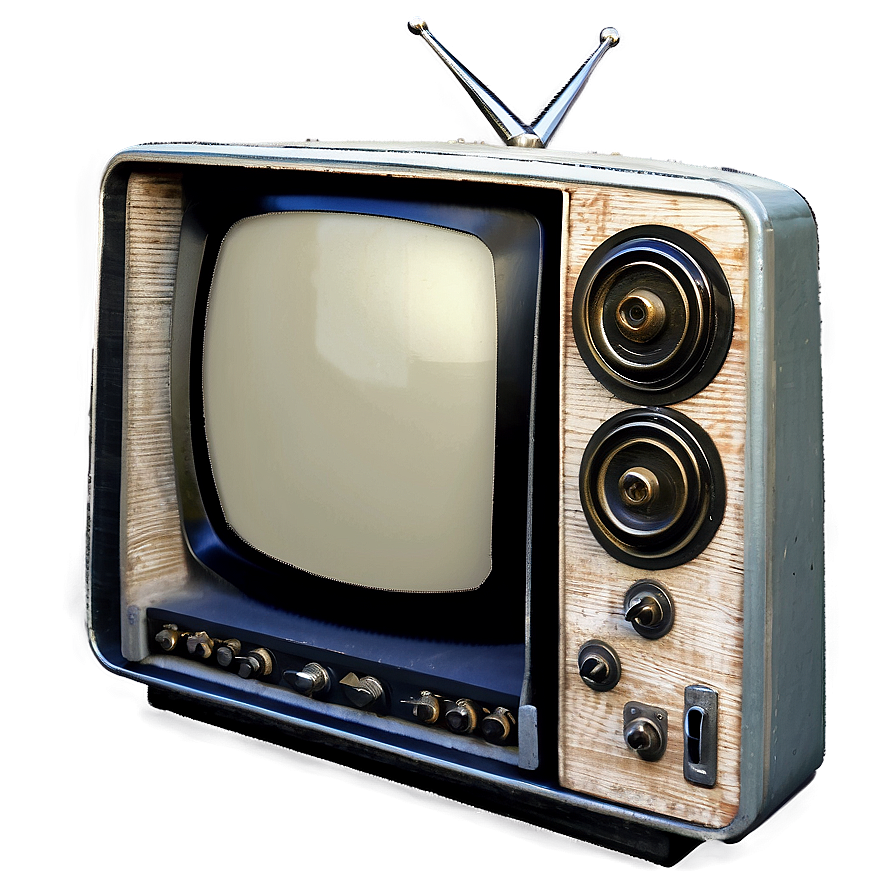 Old-fashioned Television Png Hdw PNG