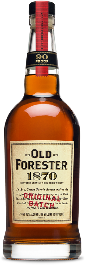 Old Forester1870 Kentucky Straight Bourbon Whiskey Bottle PNG