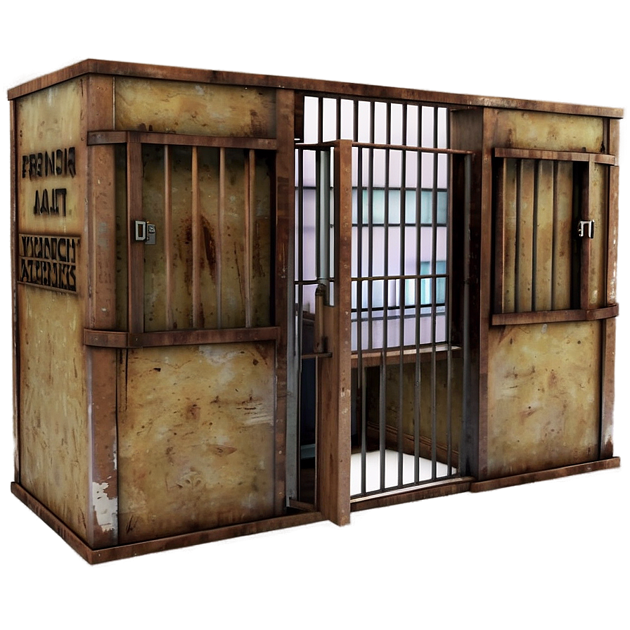 Old Jail Cell Png 06202024 PNG