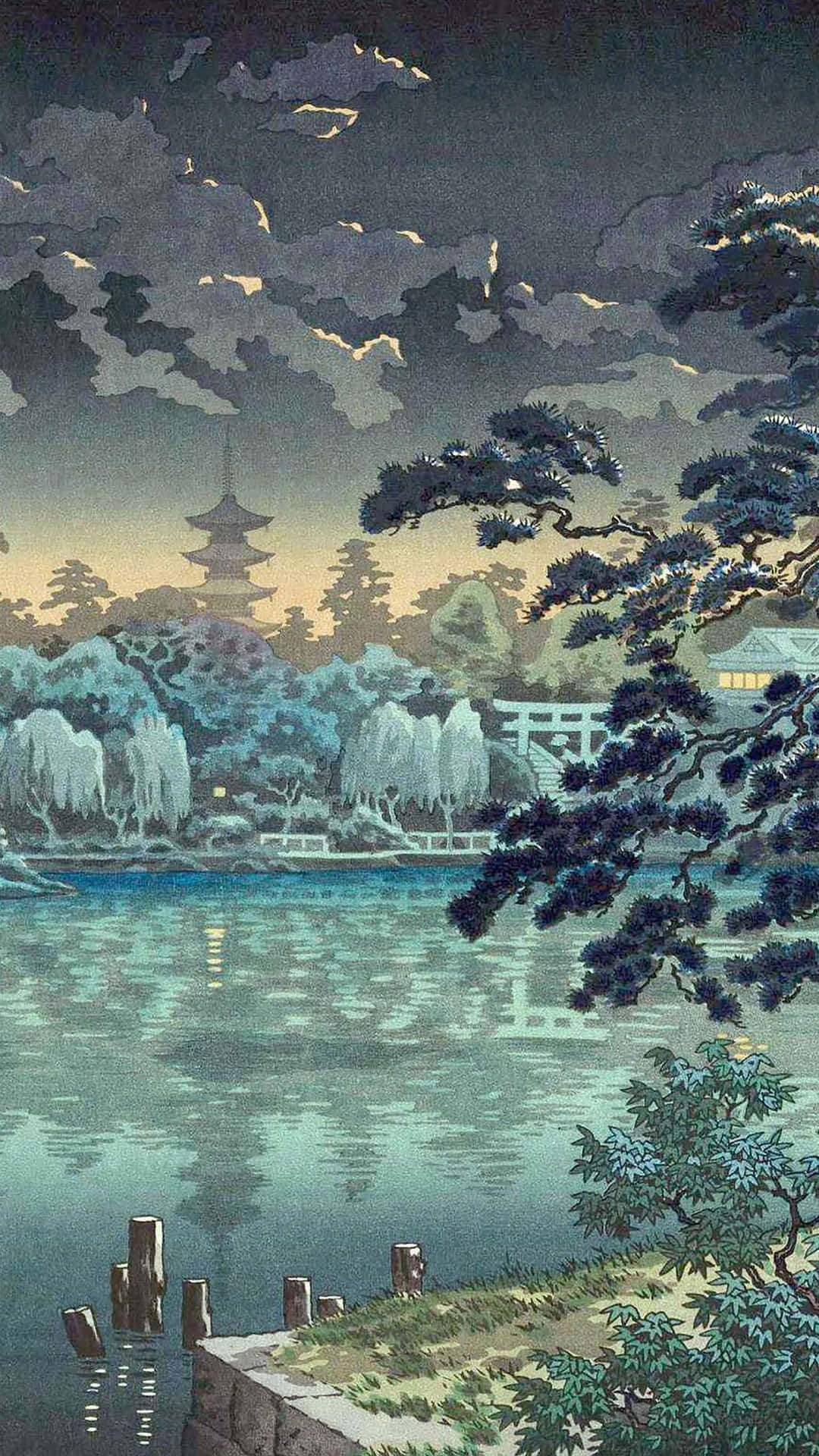 Traditional Old Japanese Architecture Wallpaper