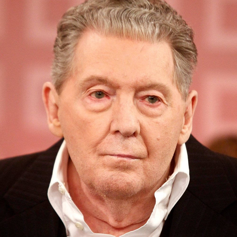 Old Jerry Lee Lewis In Suit