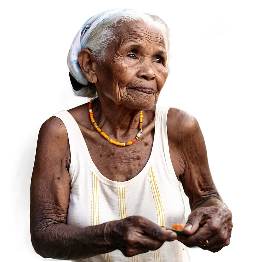 Old Lady At Market Png Dcu36 PNG