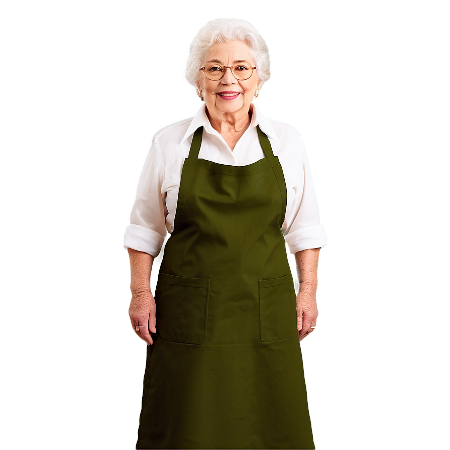 Old Lady In Apron Png Ymf PNG