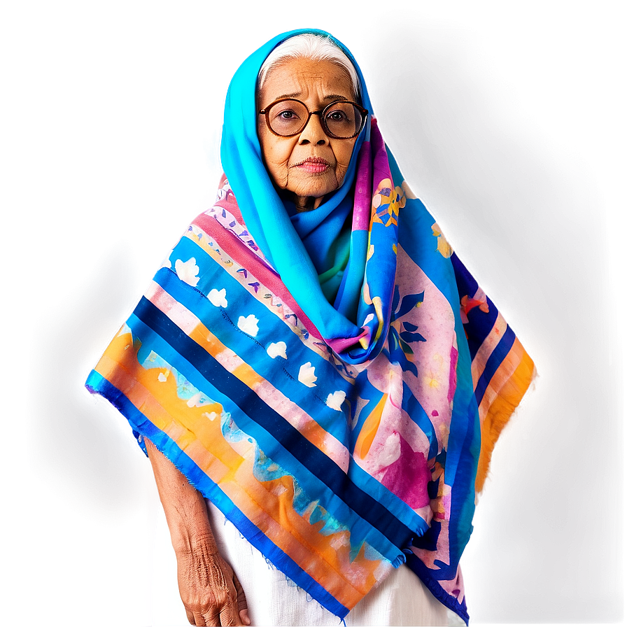 Old Lady With Shawl Png Htx38 PNG