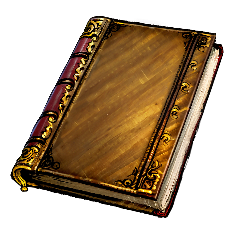 Old Library Book Png 06122024 PNG