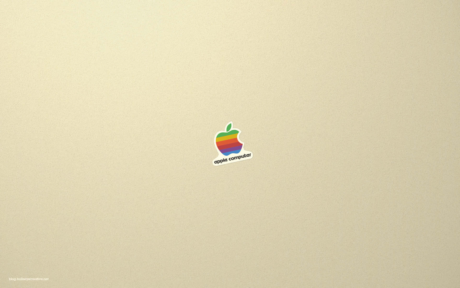 Imagemum Antigo Computador Macintosh Papel de Parede