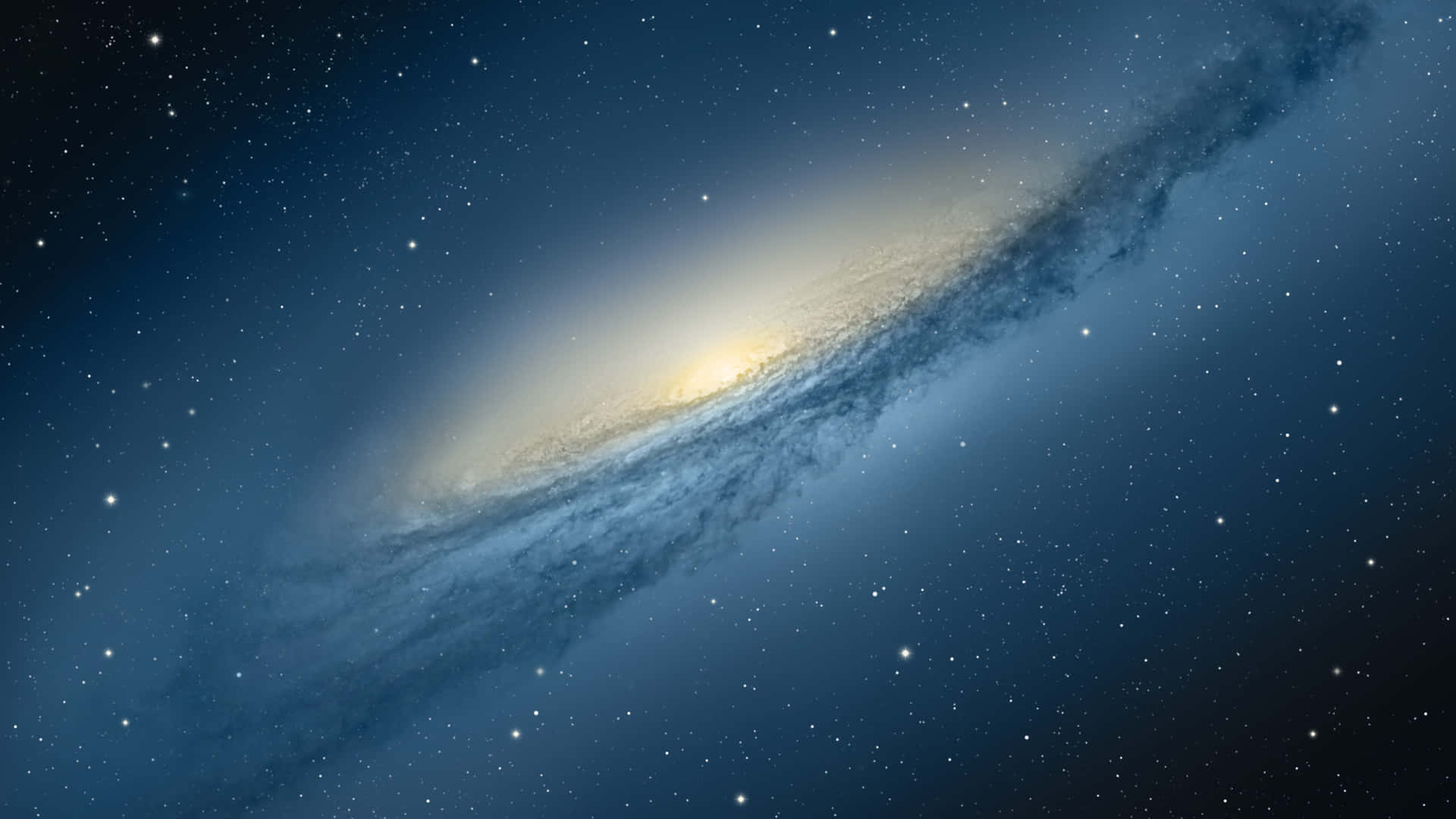 The Galaxy Is Shown In The Background Wallpaper