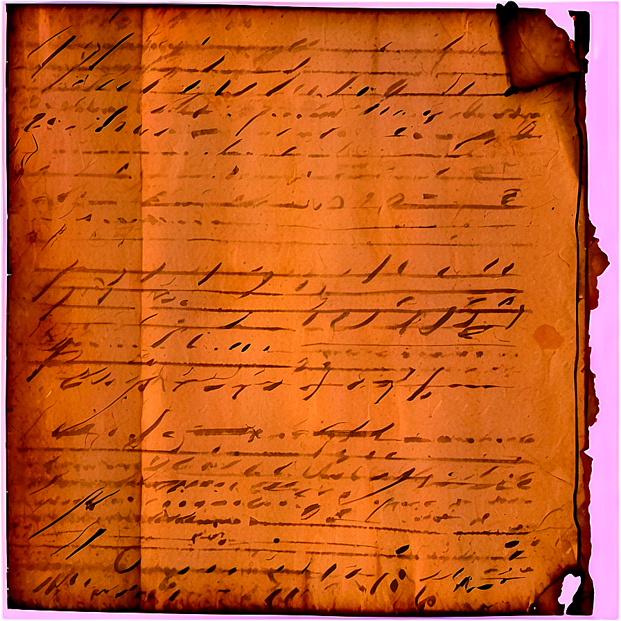 Old Manuscript Paper Texture Png 06252024 PNG