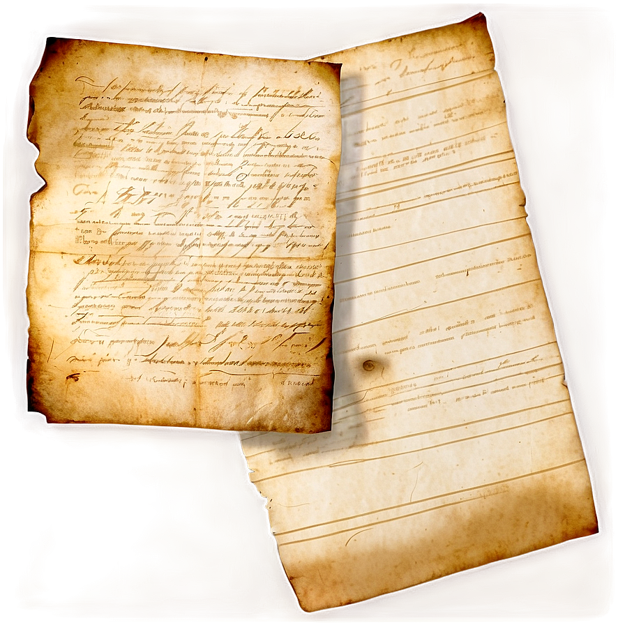 Old Manuscript Paper Texture Png Hnv PNG