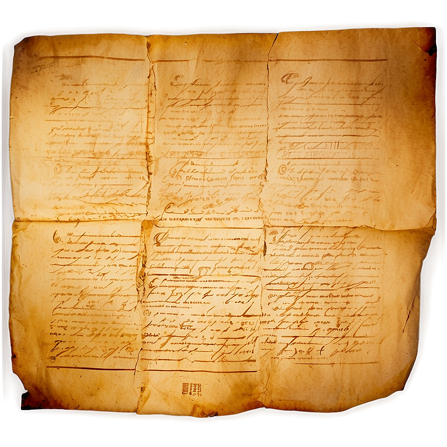 Old Manuscript Texture Png 39 PNG