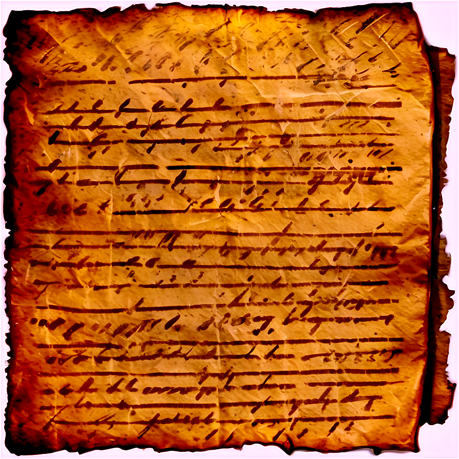 Old Manuscript Texture Png Mfm63 PNG