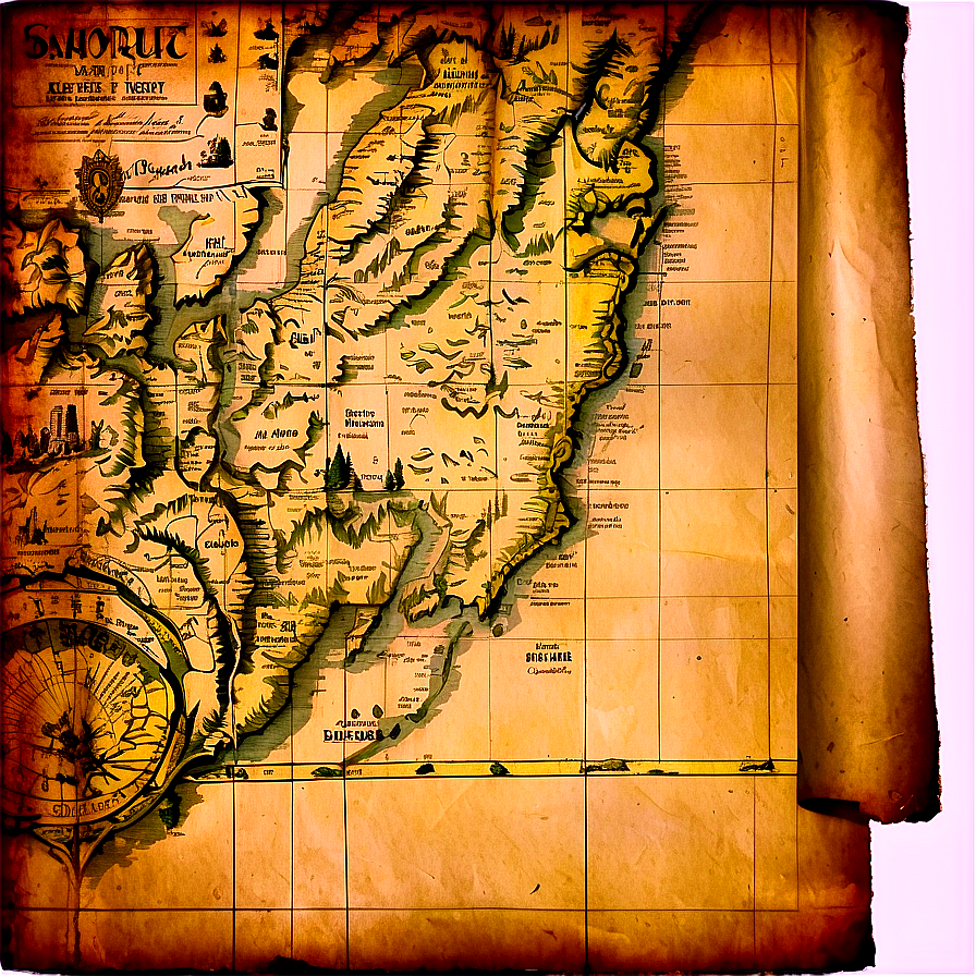Old Map Paper Texture Png 1 PNG