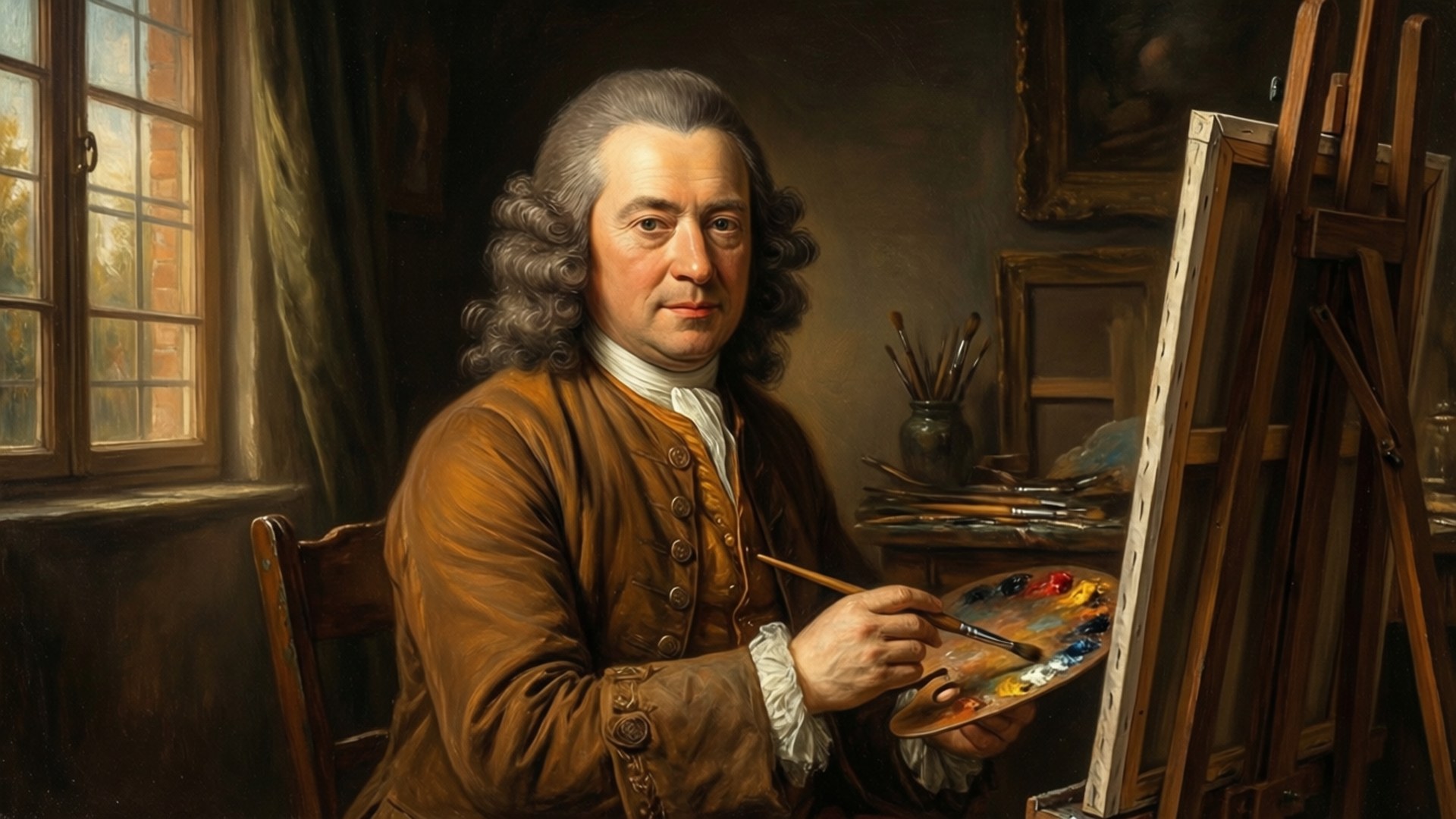 Old Master at Work Sfondi
