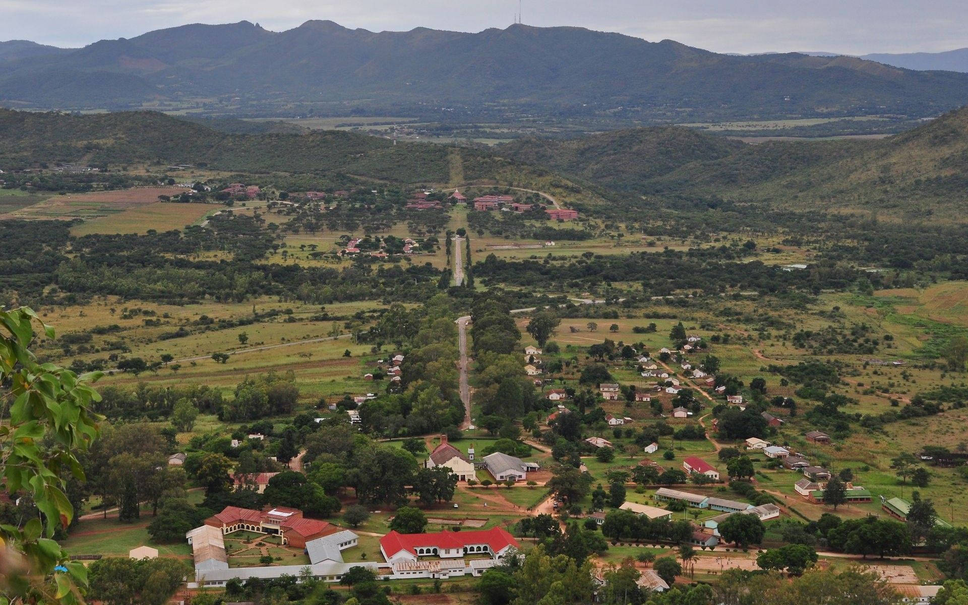 Old Mutare In Zimbabwe Background