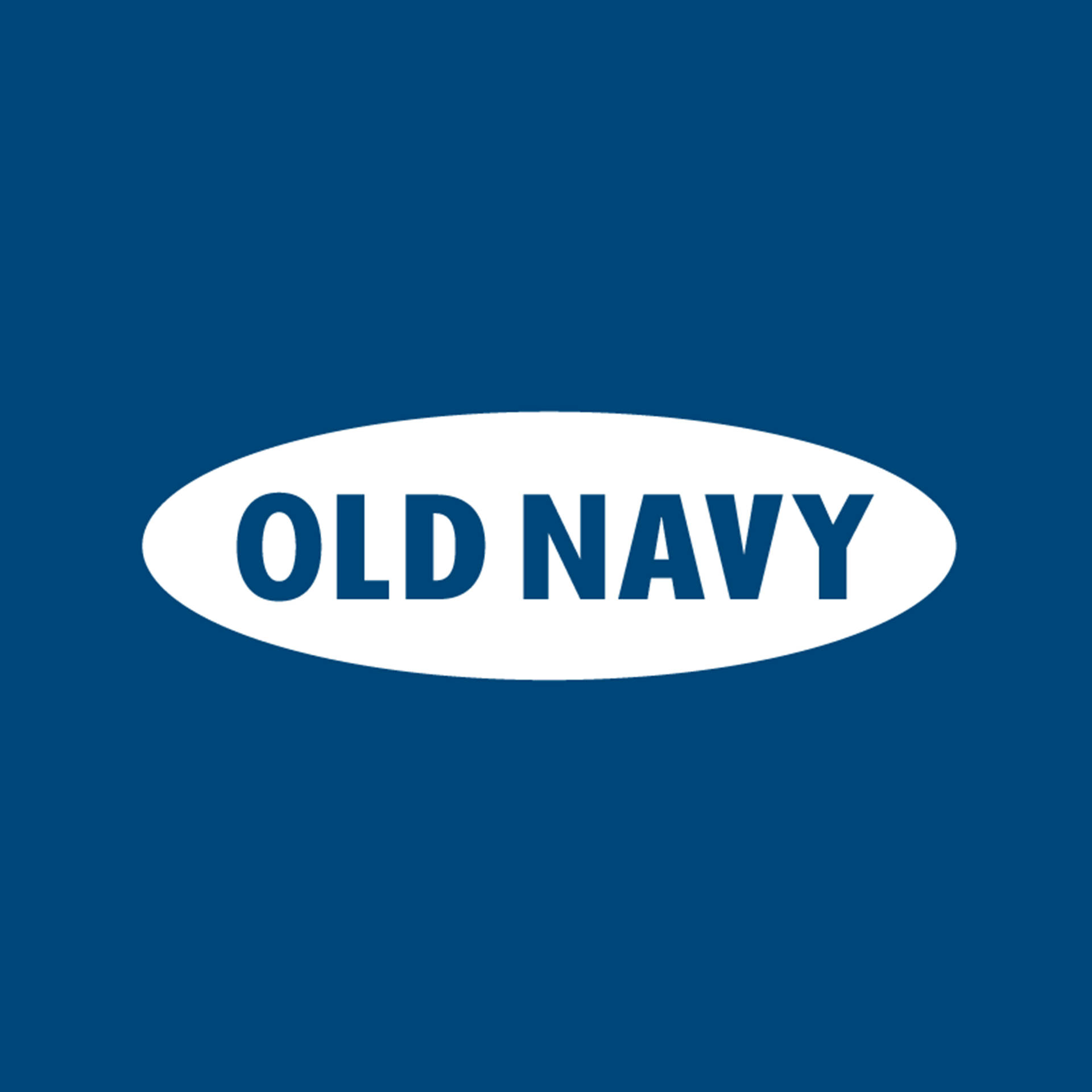 Old Navy Blue Circular Logo Background