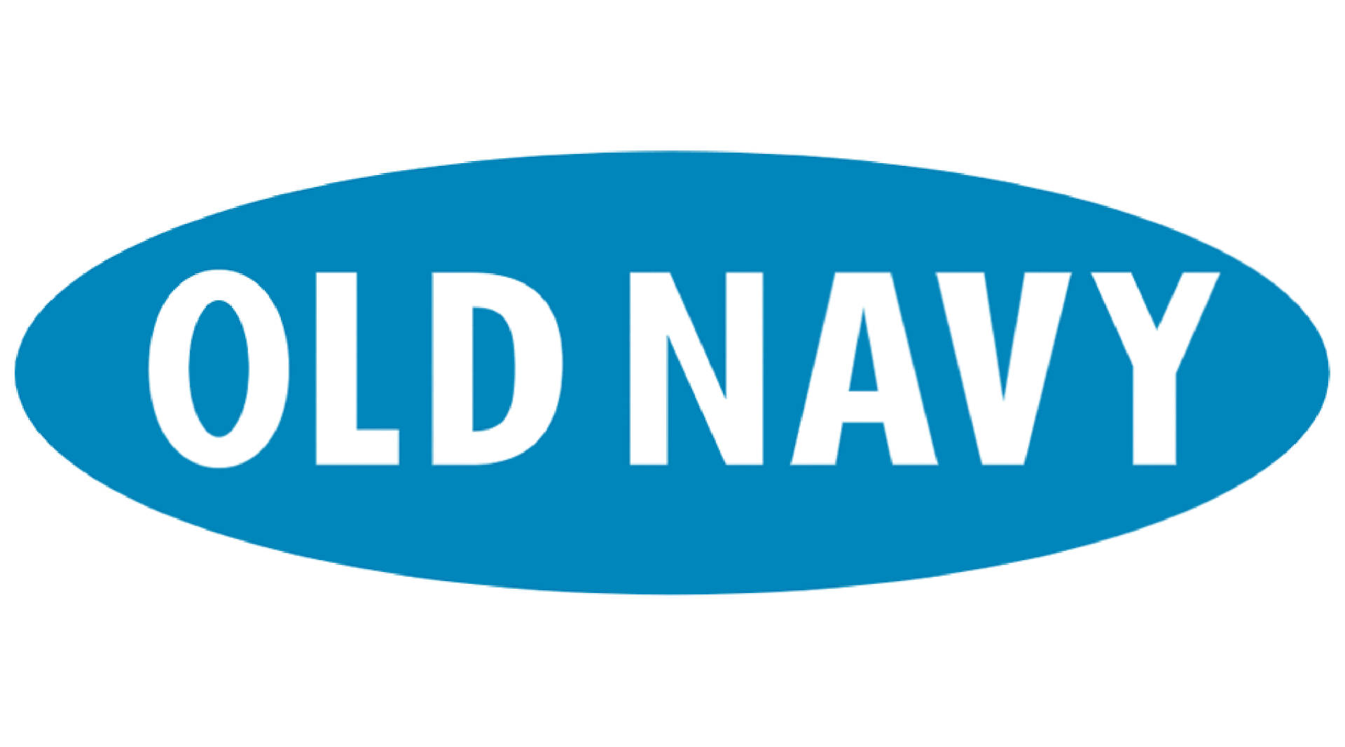 Old Navy Cerulean Blue Logo Background