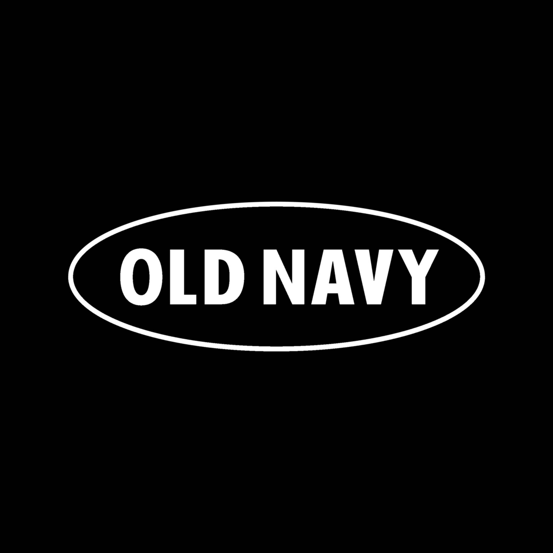 Old Navy Logo Black Border Wallpaper