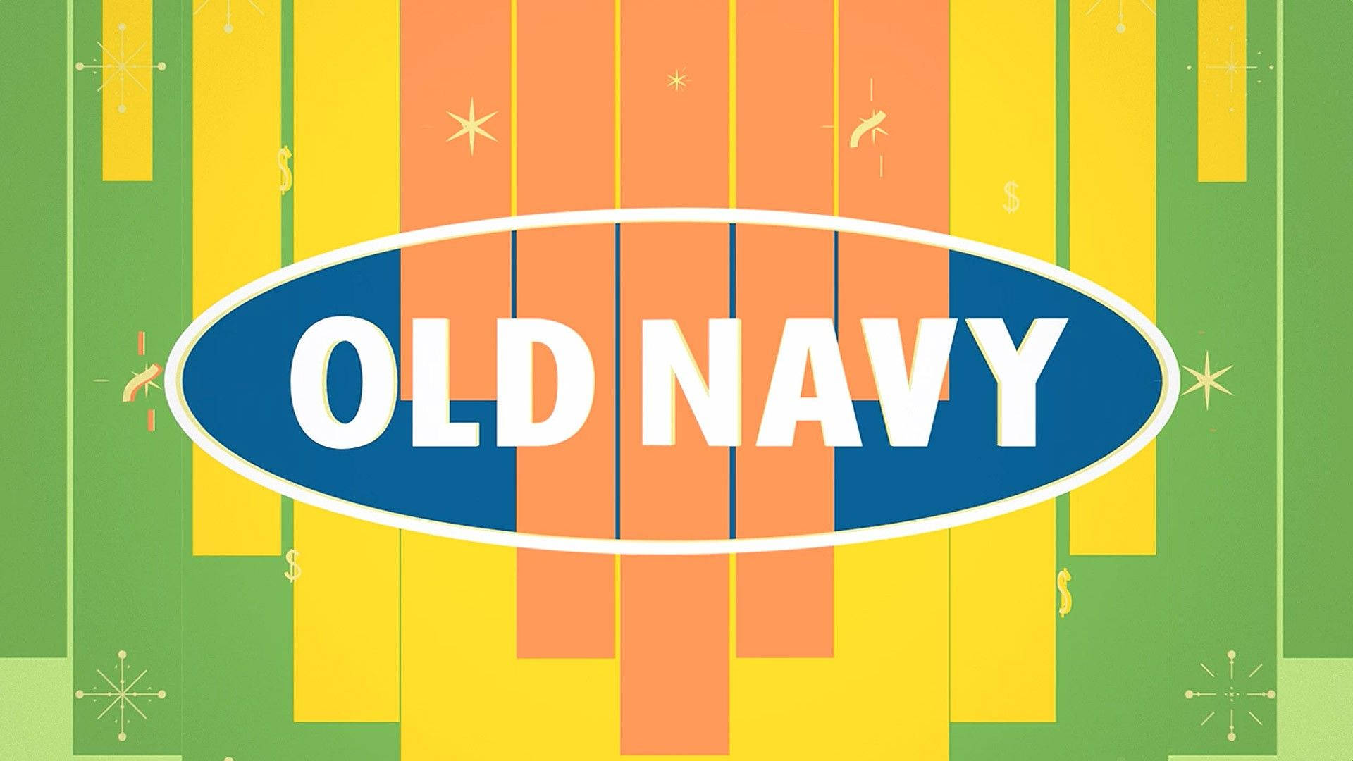 Old Navy Logo Colorful Illustration