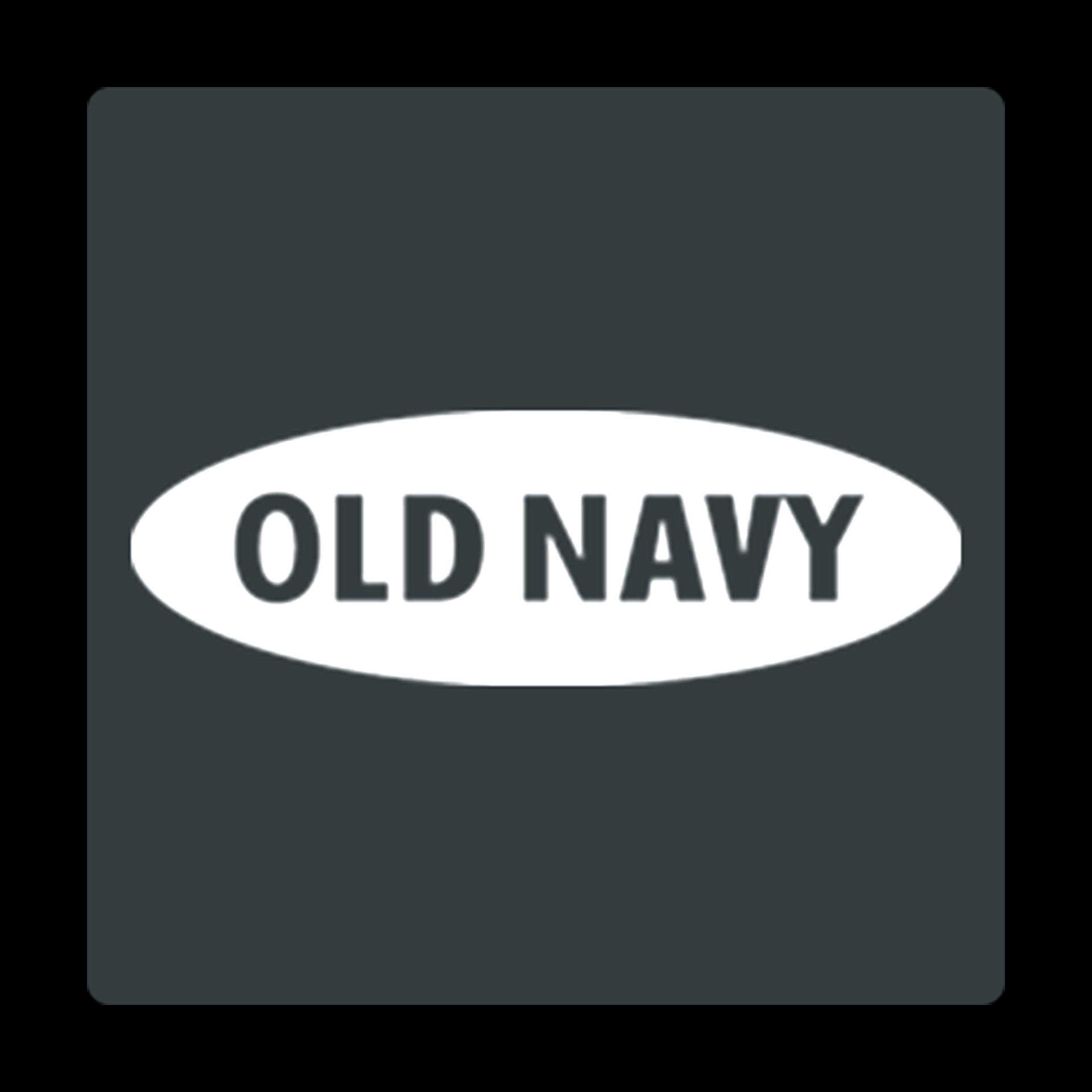 Old Navy Logo Gray Icon Background