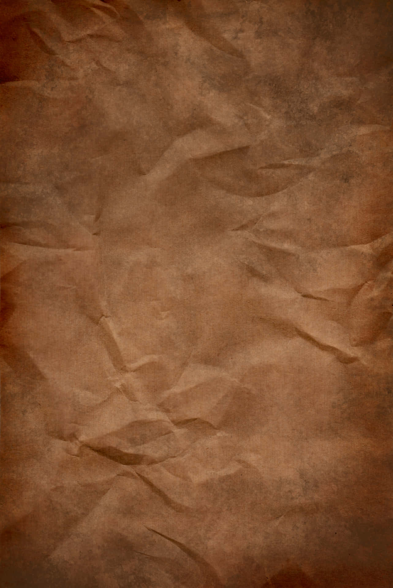Enbrun Papirstruktur Med En Brun Baggrund.