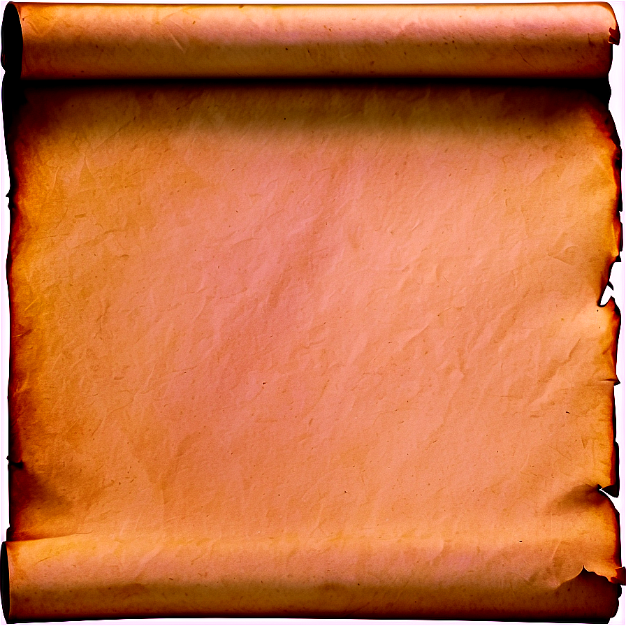 Old Paper Scroll Texture Png 06252024 PNG