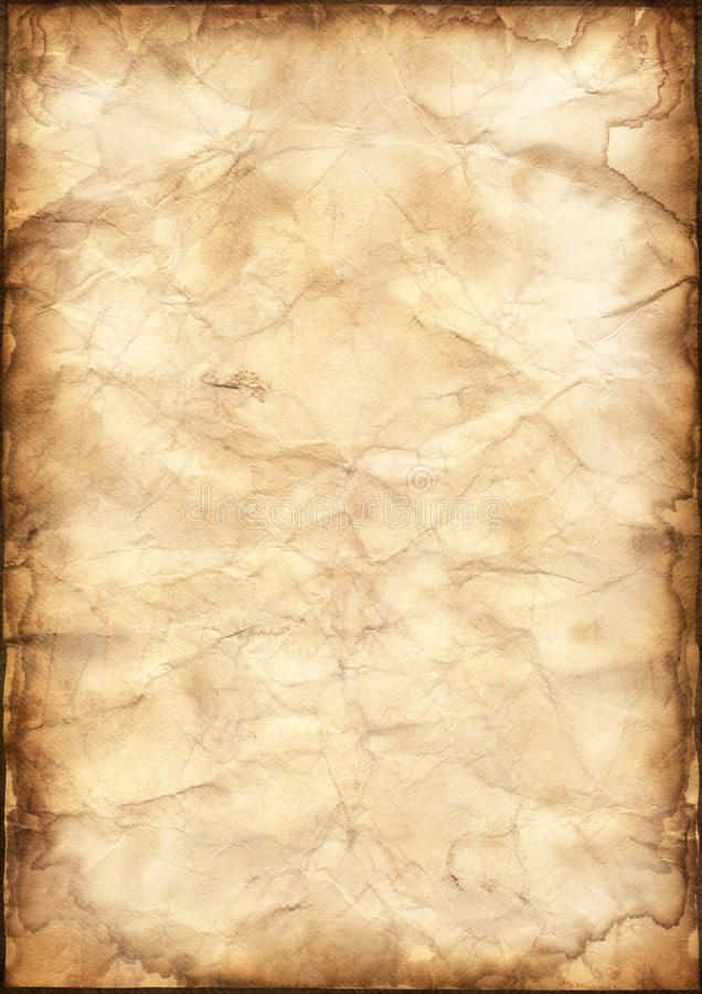 Old Paper Texture Crumpled Background