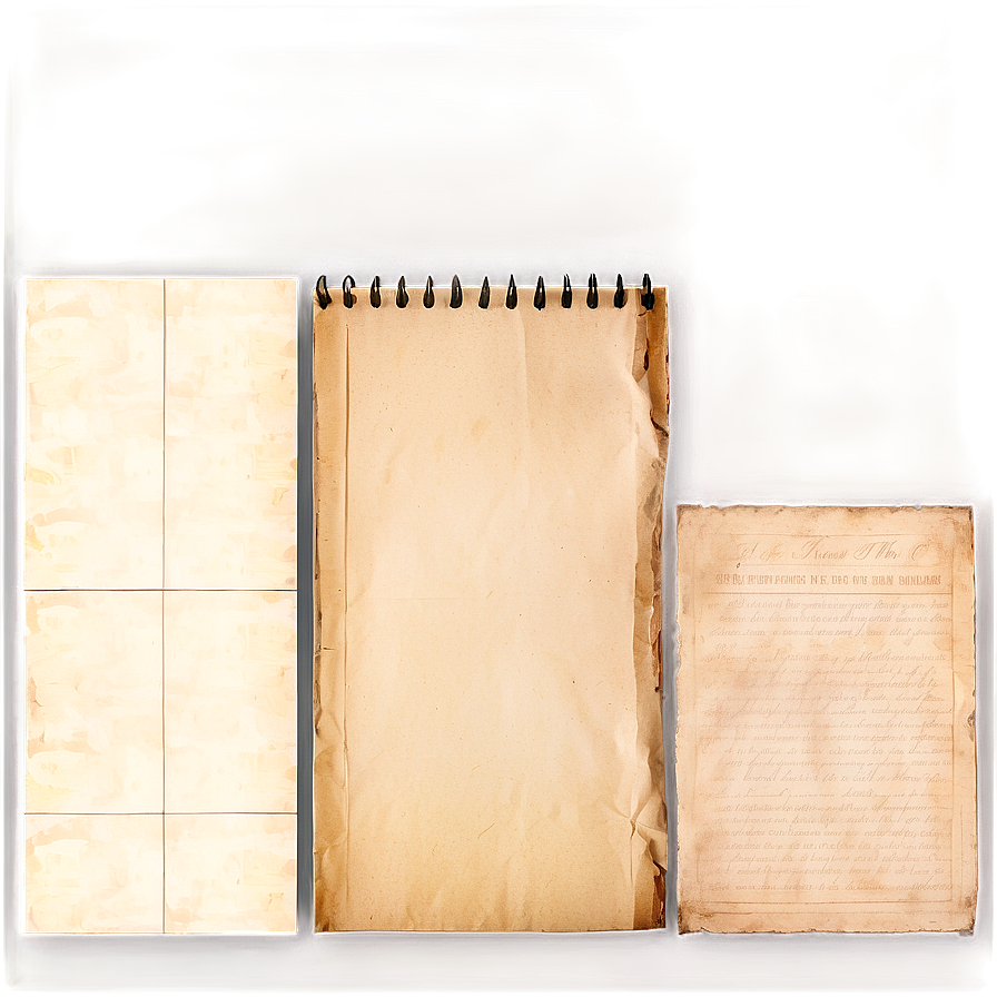 Old Paper Texture Pack Png 06252024 PNG