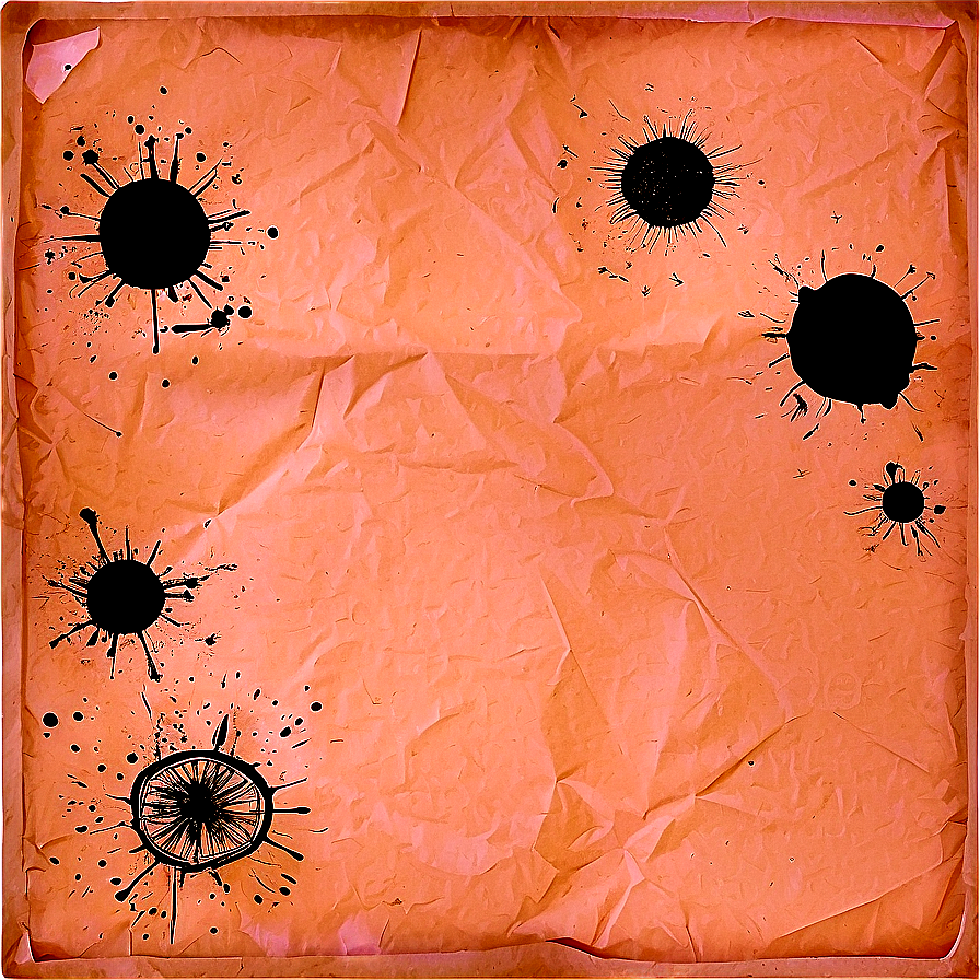 Old Paper Texture With Ink Spots Png Jcx33 PNG