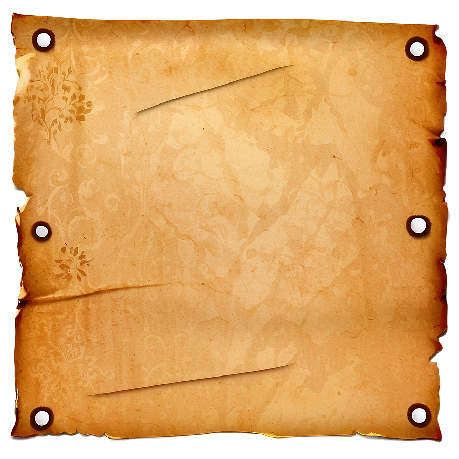 Old Parchment Paper Texture Png 06252024 PNG