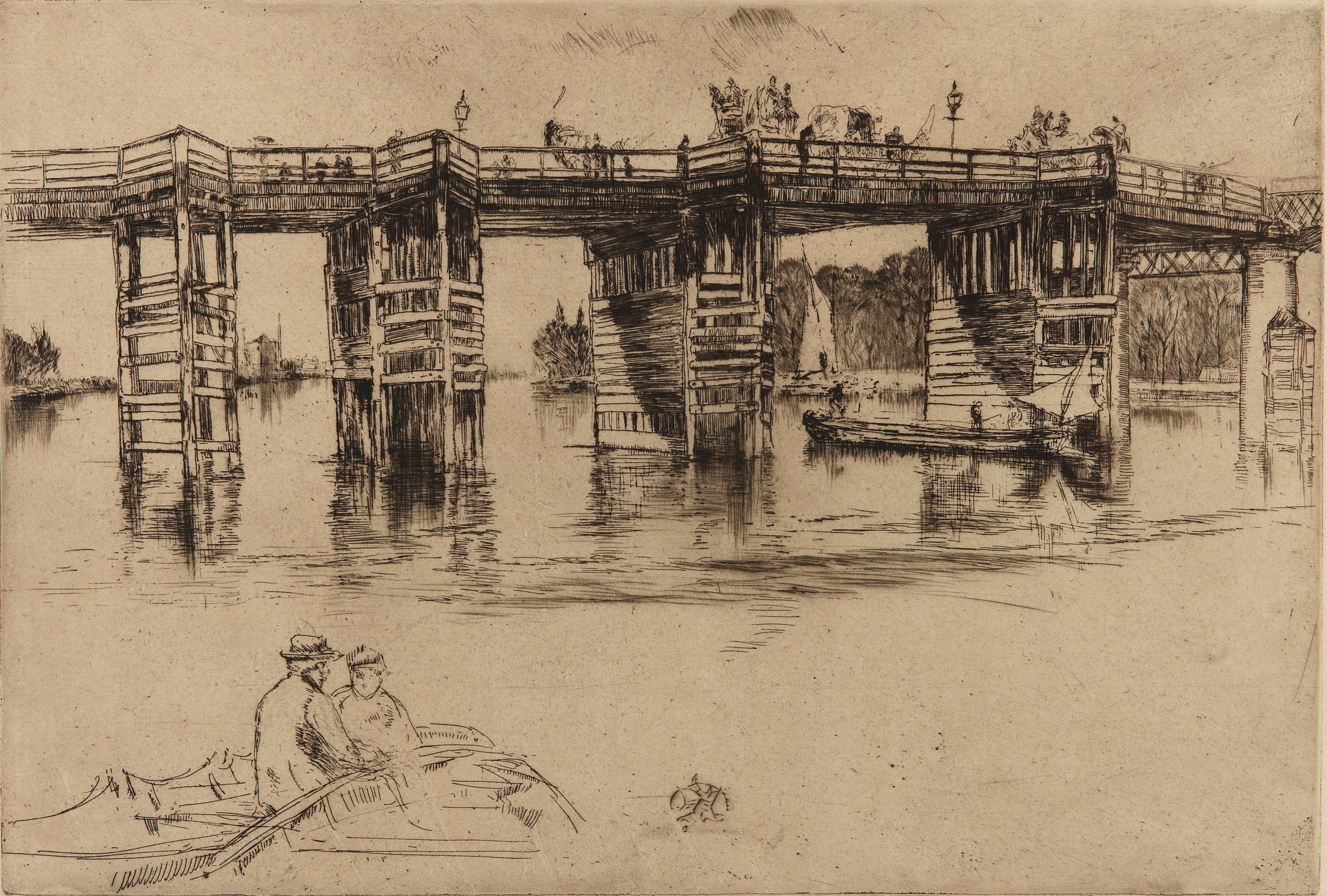 Old Putney Bridge Wallpaper