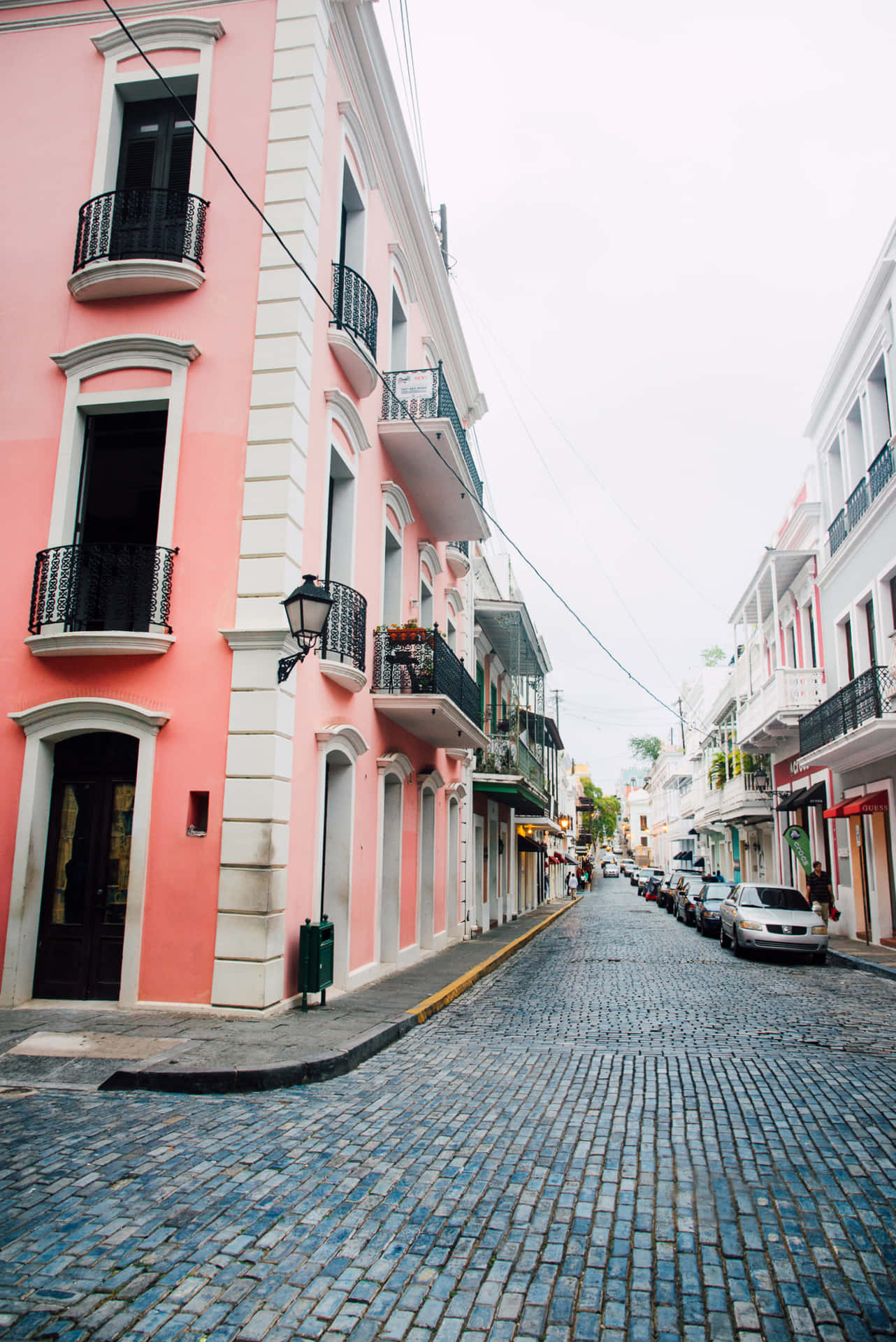 Download Old San Juan Street Puerto Rico Aesthetic Wallpaper ...