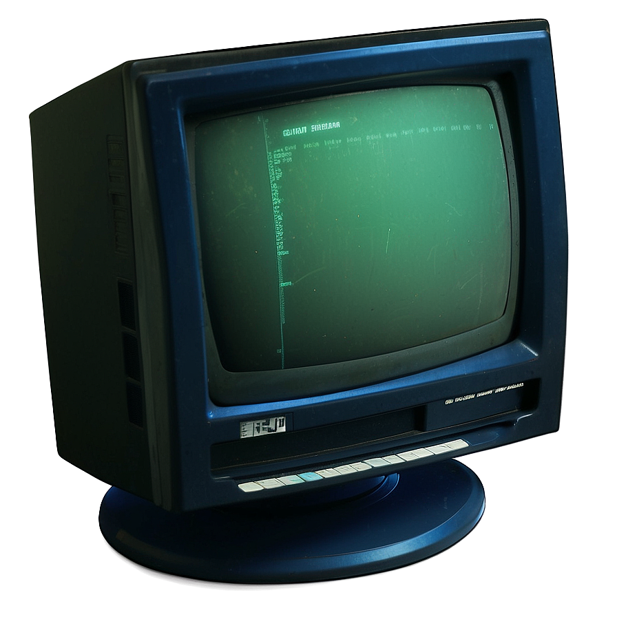 Old School Crt Monitor Png 96 PNG