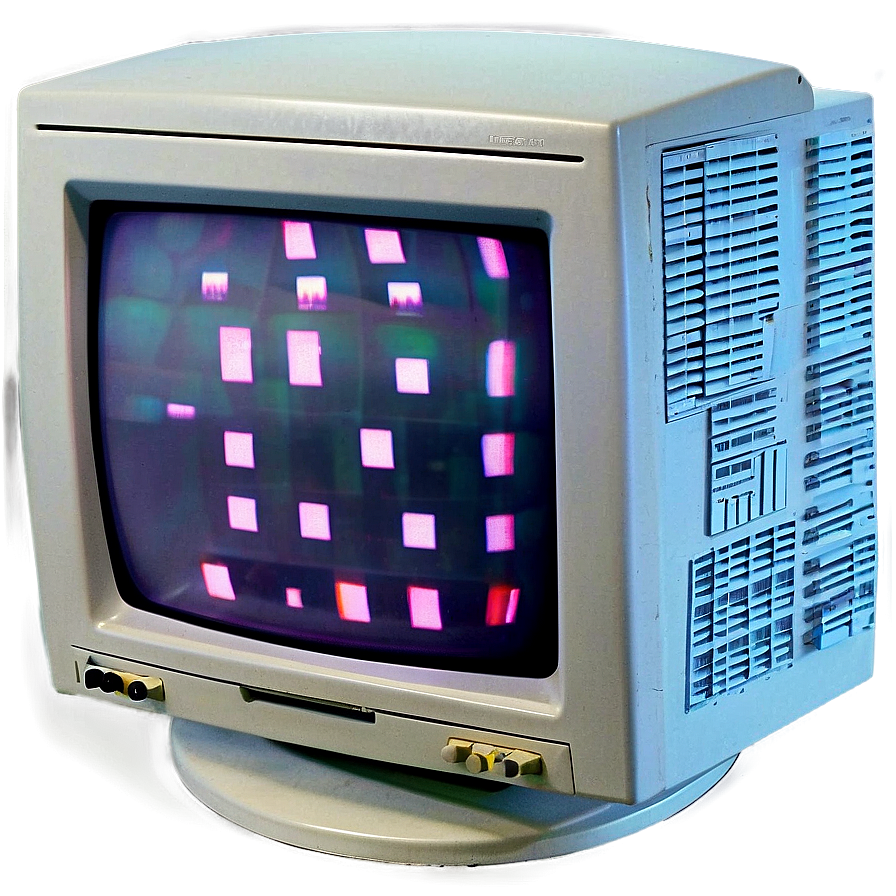 Old School Crt Monitor Png Rre42 PNG