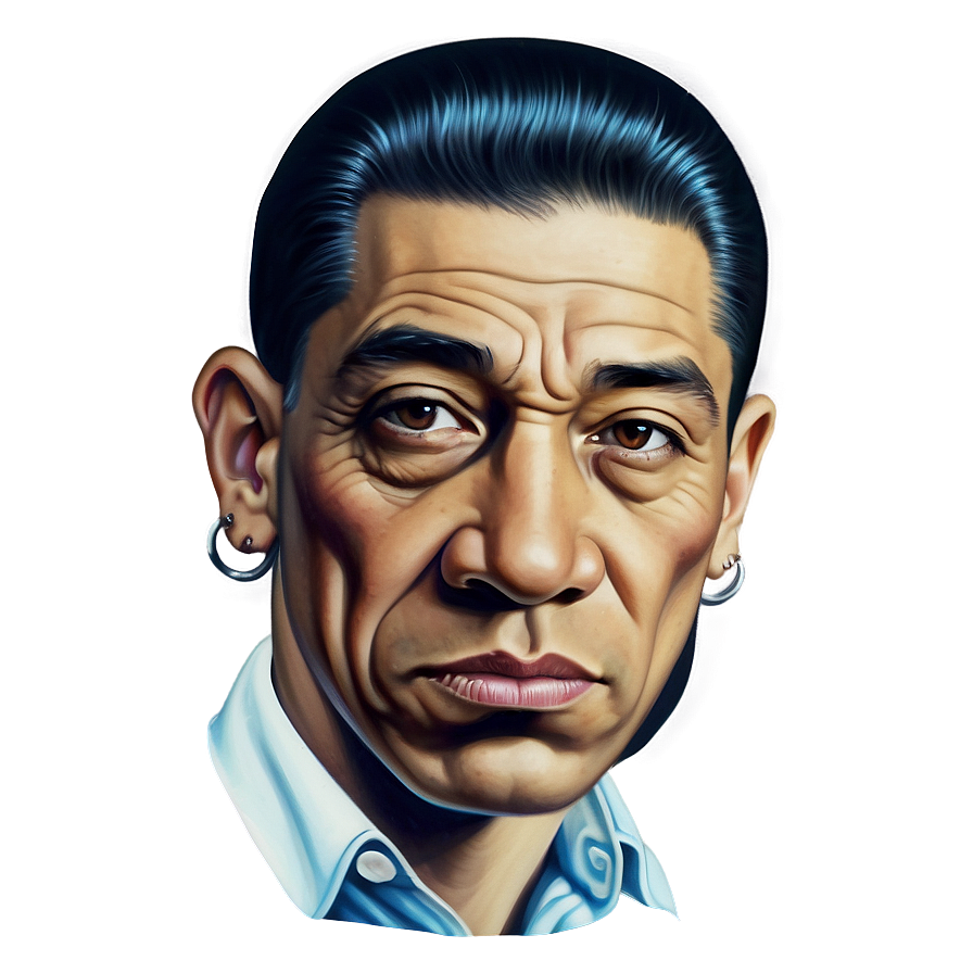 Old School Gangster Tattoo Png Mgj PNG