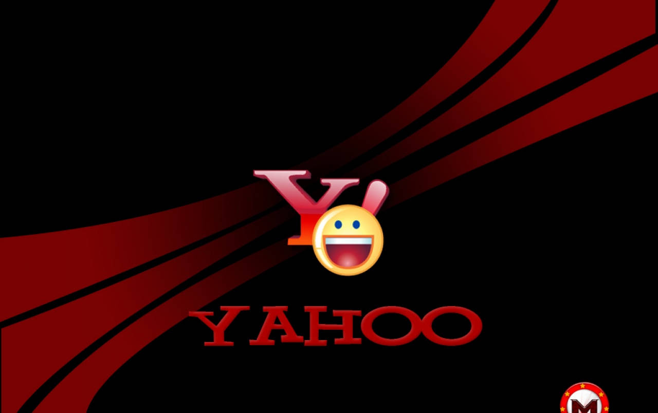 Correoelectrónico De La Vieja Escuela Yahoo. Fondo de pantalla